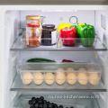 Пластиковый кухонный холодильник организует мусорное ведро